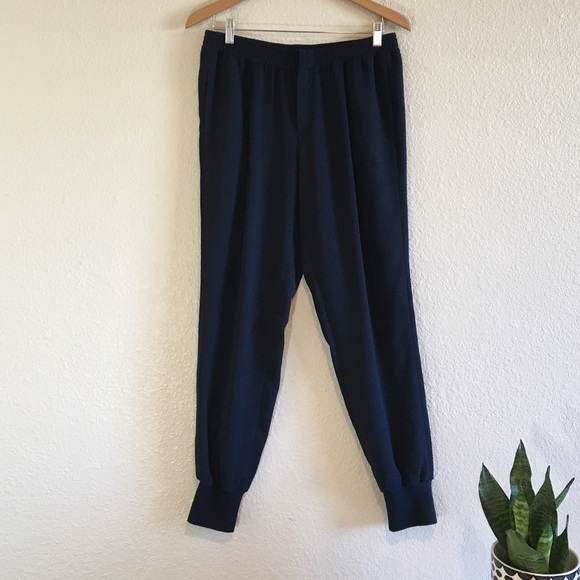 Vince Navy Jogger Pant M - Picture 3 of 8